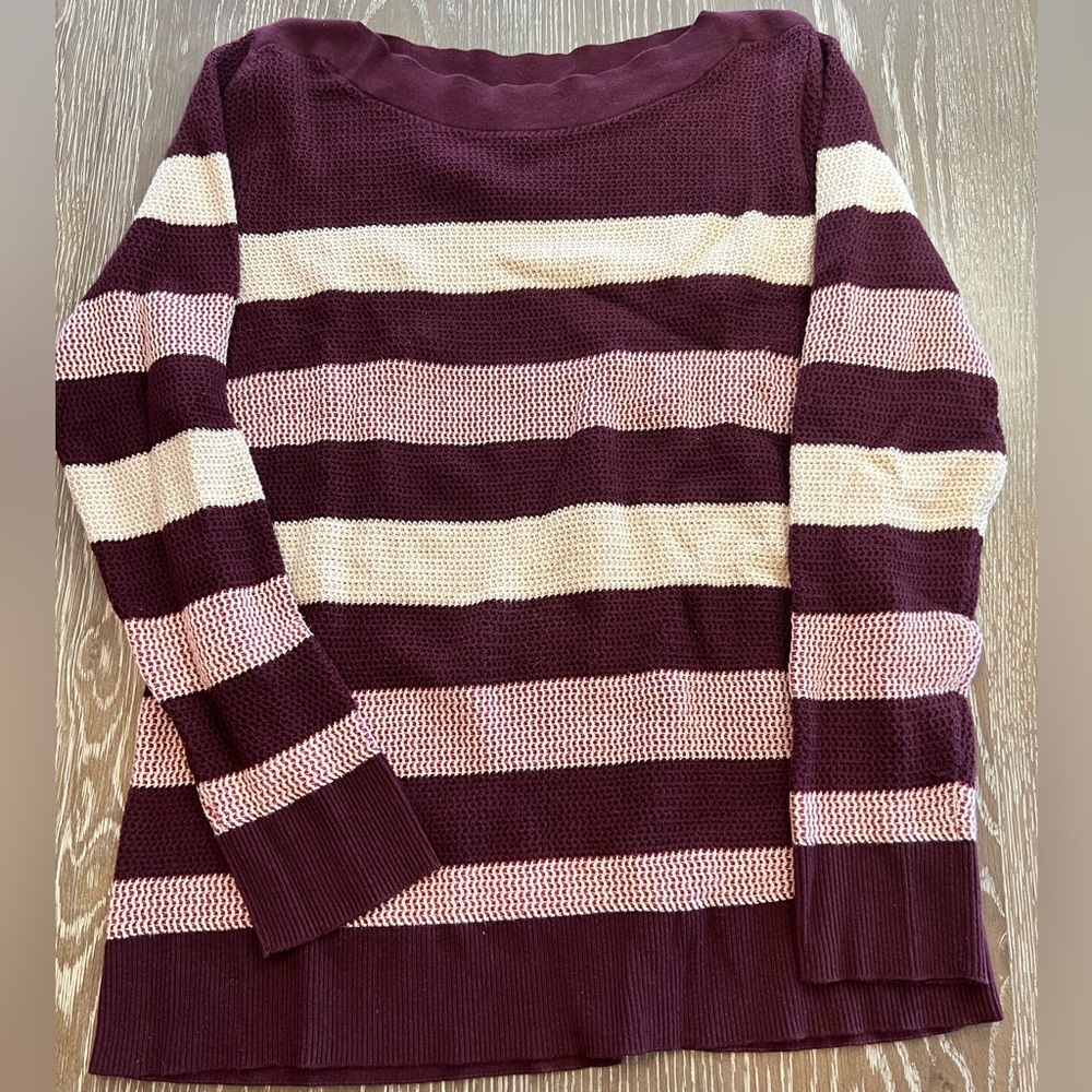 Large Market & Spruce Waffle Knit Sweater